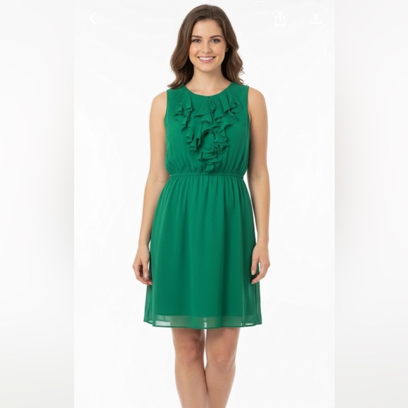 Emma & Michelle green dress size 10 - Picture 1 of 10